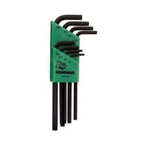 Bondhus Corp. 8pc Set Star L-Wr L -T9-T40