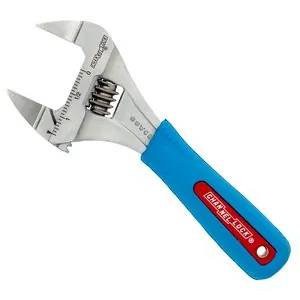 Channellock 6SWCB 6 Inch CODE BLUE WideAzz Slim Jaw Adjustable Wrench