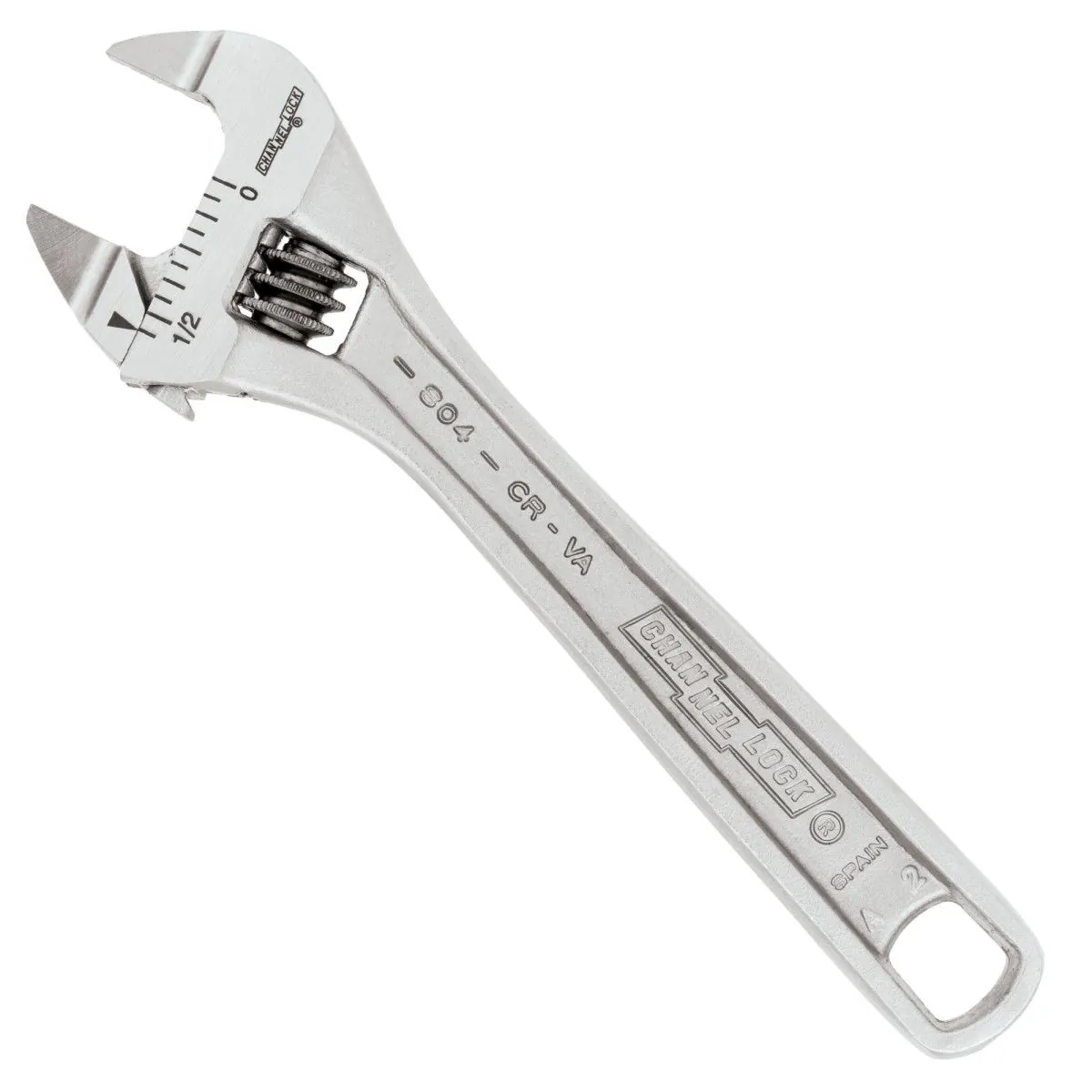 Channellock 804S 4 Inch Extra Slim Jaw Adjustable Wrench
