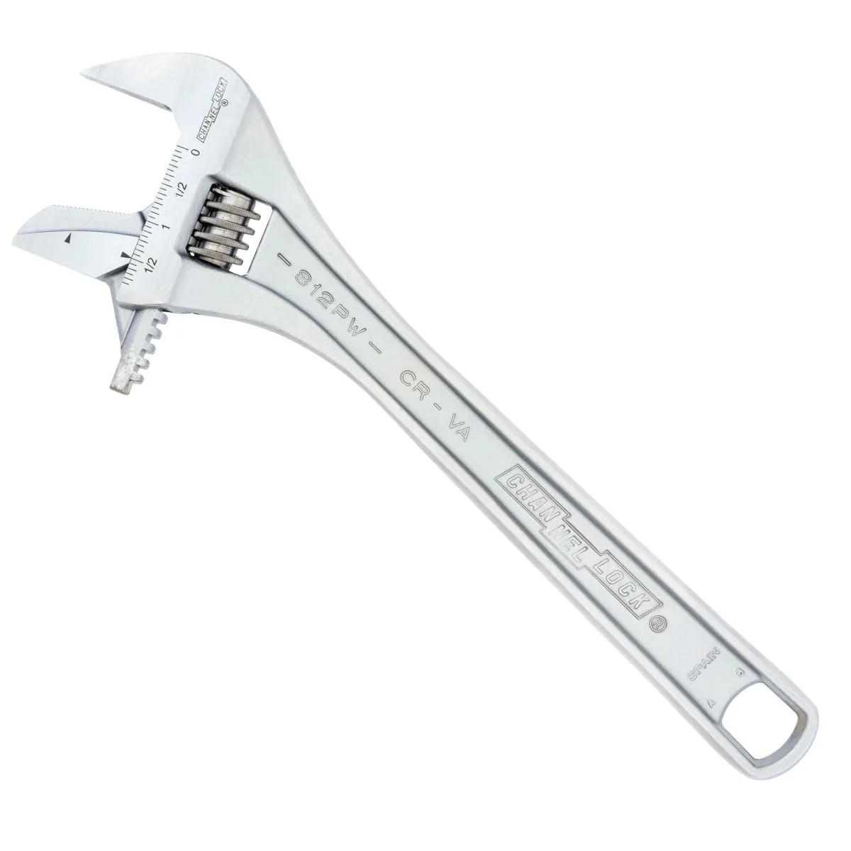 Channellock 812PW 12 Inch Reversible Jaw Adjustable Wrench