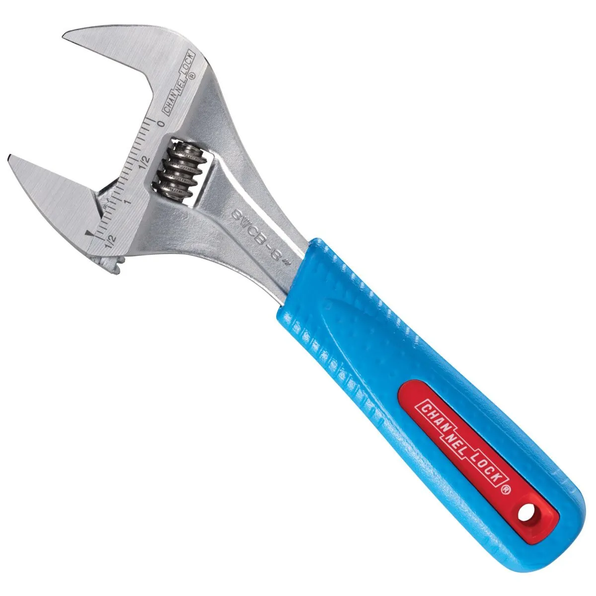Channellock 8WCB 8 Inch CODE BLUE WideAzz Adjustable Wrench
