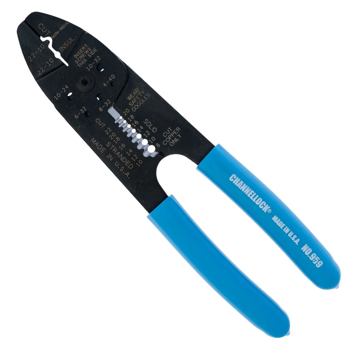 Channellock 959 8 Inch Wire Stripper