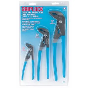 Channellock 3PC Groove Joint Plier Display [GL6,10,12]