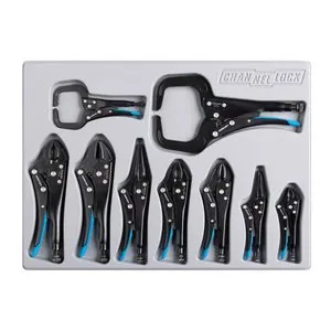 Channellock PC-L1 9 Piece Locking Pliers Set W/Tray