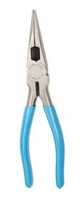 8.5" Side Cutting Long Nose Plier With Cutter