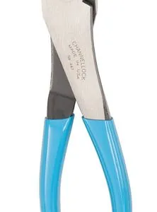 8" High Leverage Curved Diagonal Lap Joint Cutting Plier