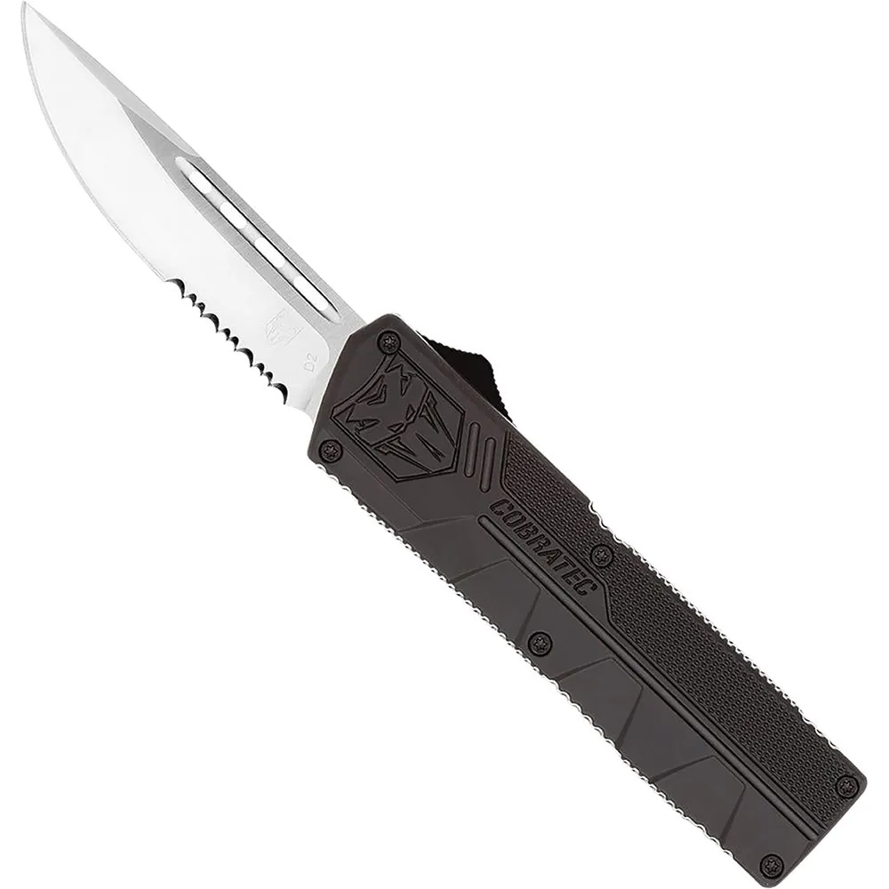 BLACK LIGHTWEIGHT DROP SERRATED