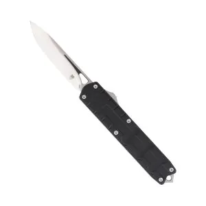 Large Enforcer Black with M390 Drop Not Serrated Blade