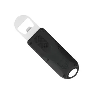 OTF Bottle Opener Black with pocket clip