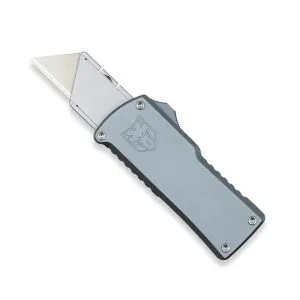 OTF Utility Knife Grey with easy change blade system
