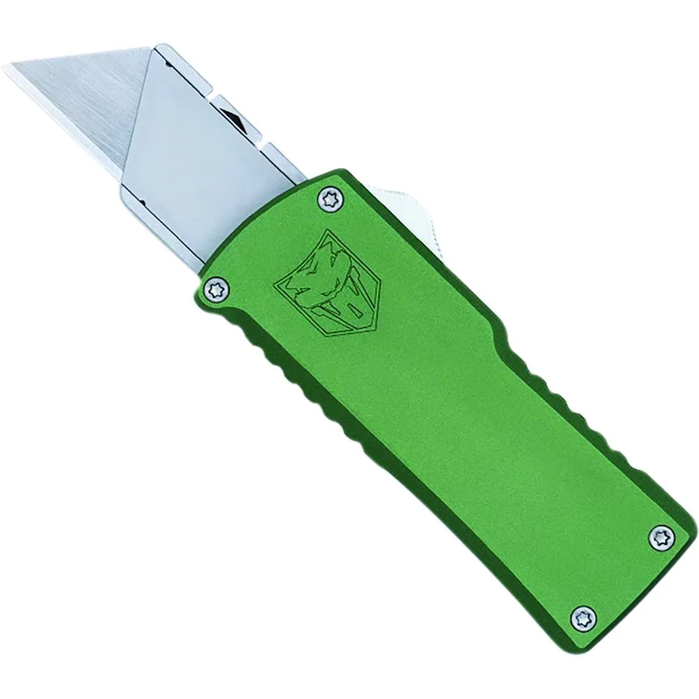 OTF Utility Knife OD Green with replaceable standard blades