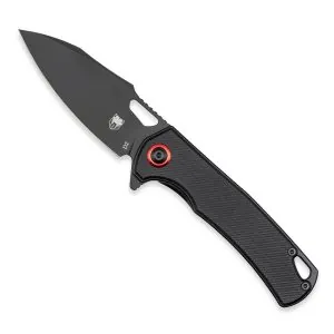 Wolverine Liner Lock Black G10 scales and Black D2 blade