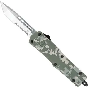 Medium FS-3 Army Digital Camo Tanto Serrated