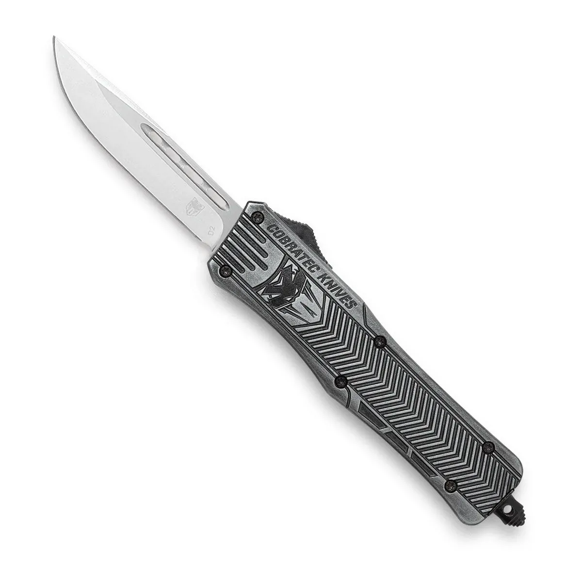 Medium CTK-1 Stonewash OTF with D2 Drop Not Serrated Blade