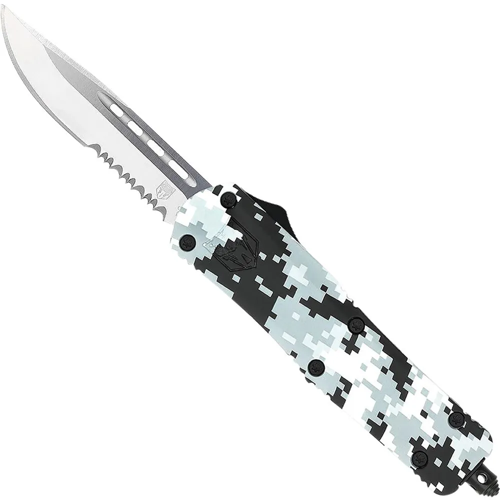 Medium FS-3 Winter Digital Camo Drop Serrated