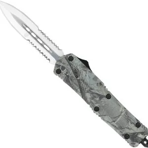 Medium FS-3 Winter Digital Camo Dagger 2 Side Serrated