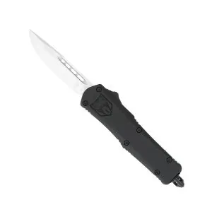 Small FS-3 Black with D2 Drop Not Serrated Blade