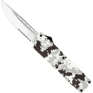 Lightweight winter Digital Camo Drop Serrated