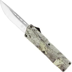 Lightweight Woodland Camo Drop Not Serrated