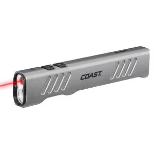 COAST Slayer Pro Laser Flashlight - Silver, 1000 Lumen