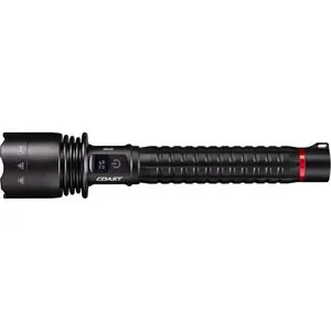 COAST XP40R Tactical Flashlight, 8000 Lumen, Rechargeable LED