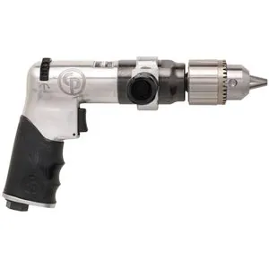 Chicago Pneumatic Drill Air 1/2 Hd Reversible 500Rpm Free Speed