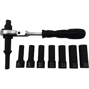 8Pc Vibroshock Socket Kit