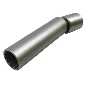 Spark Plug Socket with Swivel- 14mm x 12pt