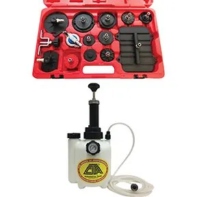 Brake Bleeder Tank & Adapter Set
