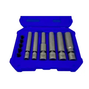 CTA Manufacturing 6 Piece Spark Plug & Glow Plug Socket Set