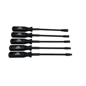 CTA Manufacturing 5-Piece Metric Flex Shaft Nut Driver Set
