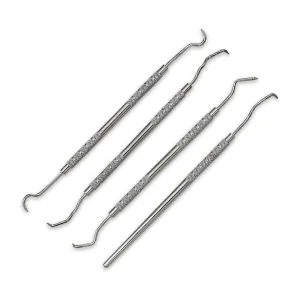 CTA Manufacturing 4 Piece Dental Pick Set