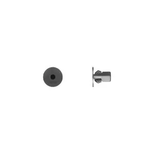 Disco Automotive Hardware 1605PK Screw Grommet, #14 Screw x 20 mm Dia Head x 17 mm L Stem, Nylon, Black