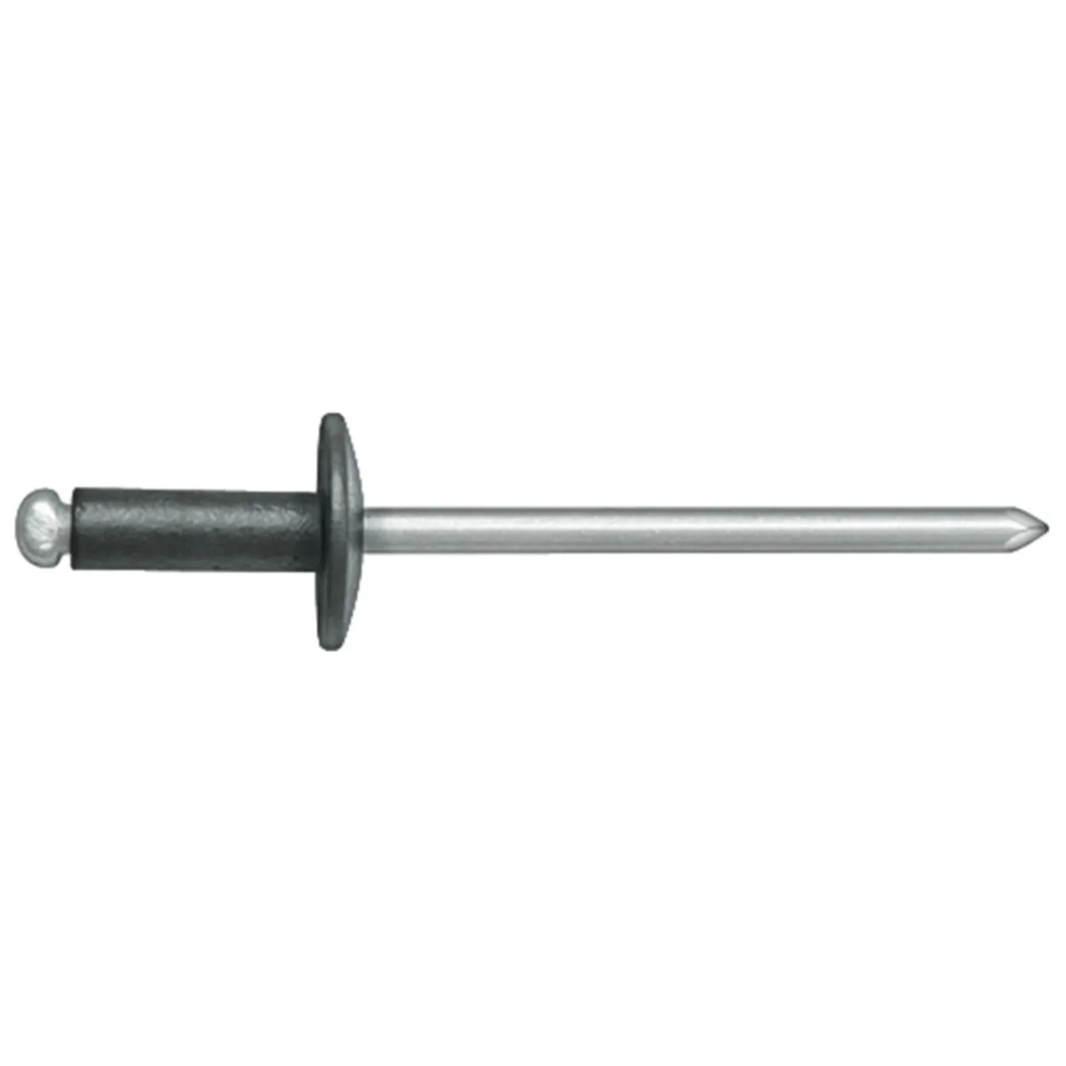 Disco Automotive Hardware Black Finish Alum. Steel Pop Rivets