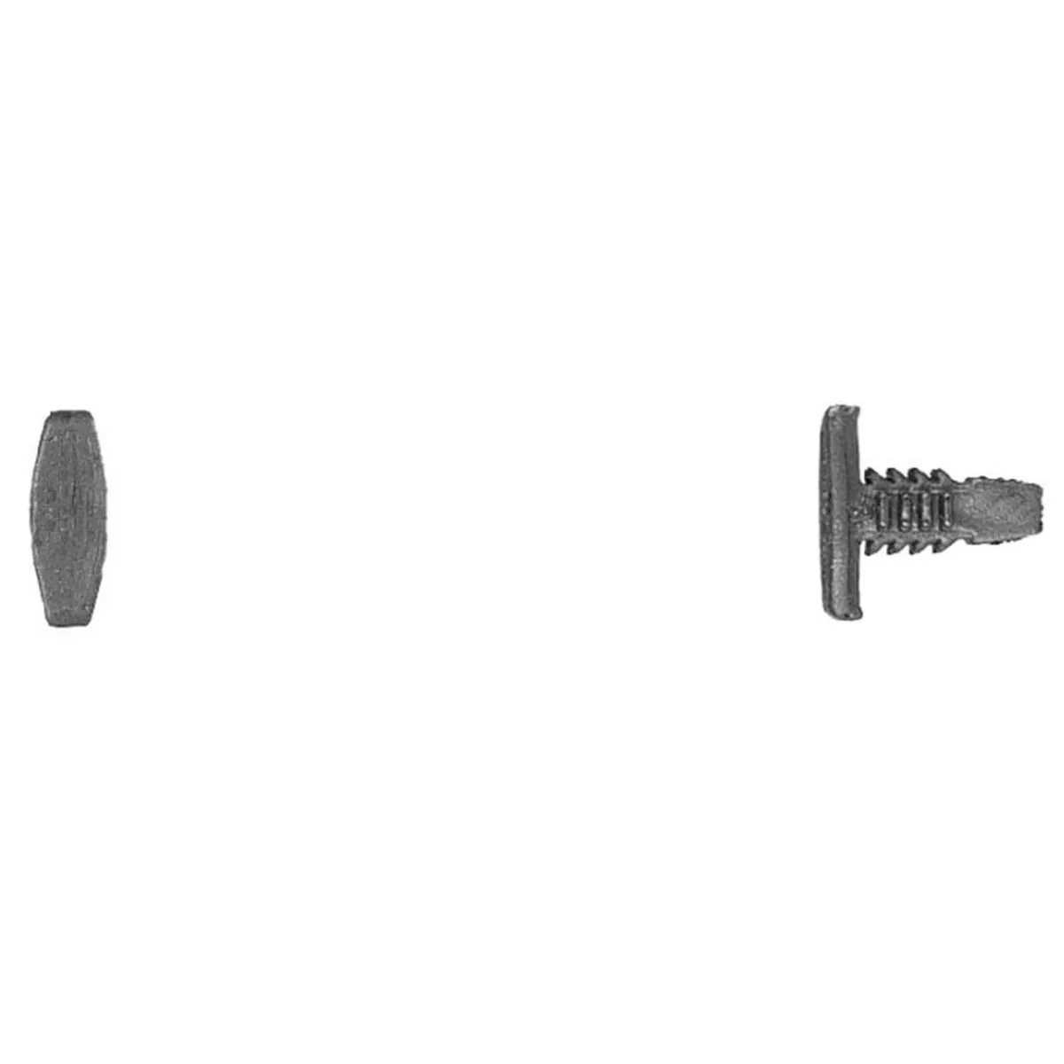 Disco Automotive Hardware 4.5mm Hole Size 4.75mm x 13.5mm Head