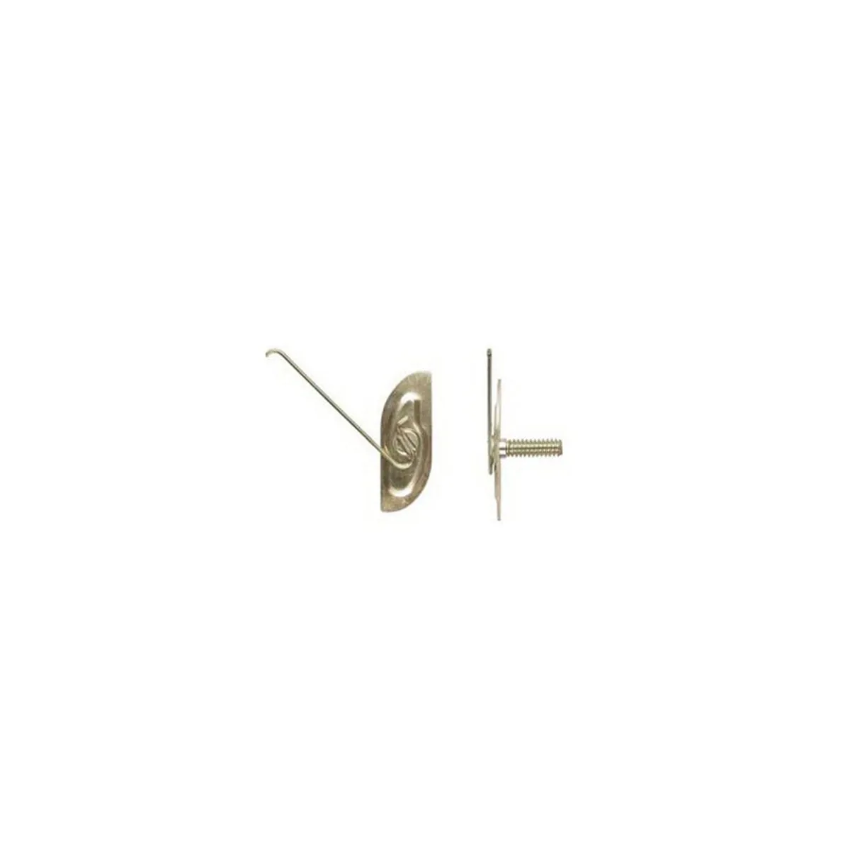 Disco Automotive Hardware 345MT Universal Molding Clip, #10 - 24 TPI x 3/4 in L Screw