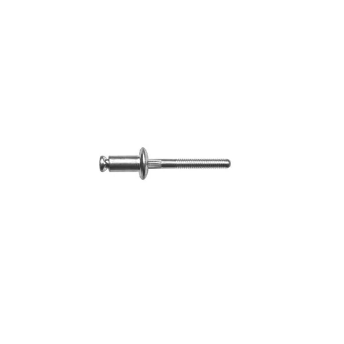 Disco Automotive Hardware 4007PK Peel-Type Window Regulator Rivet, 1/4 in Dia x 1/32 to 9/64 in Grip Range, Aluminum