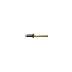 Disco Automotive Hardware 4009PK Outside Door Handle Rivet, 1/4 in Dia x 3/32 to 1/8 in Grip Range, Aluminum, Black