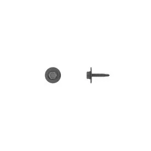 Disco Automotive Hardware 5552PK Teks Point Screw, M4.2 x 1.41 mm x 20 mm L x 7 mm Indented Hex Head, Black