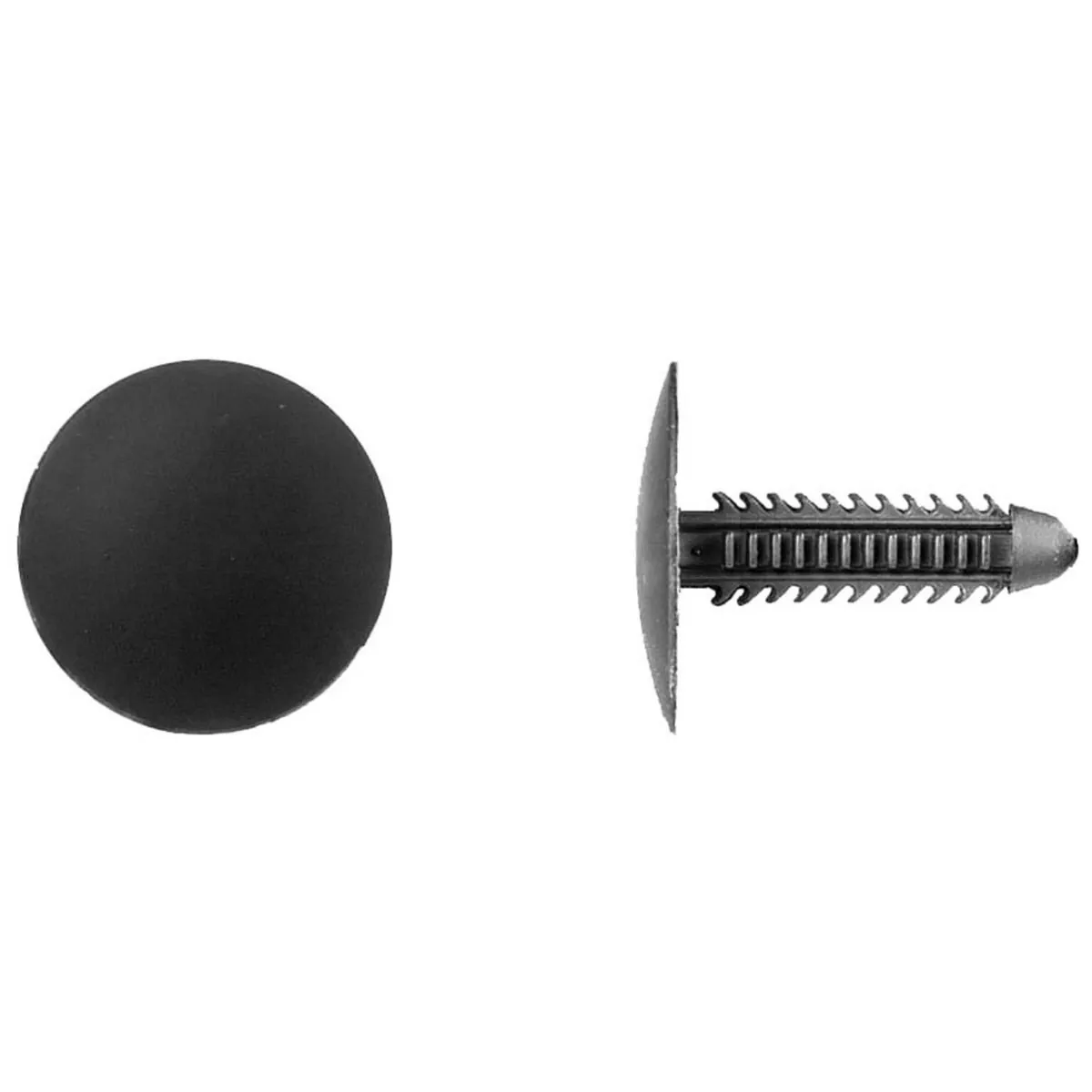 Disco Automotive Hardware 1/4" BLK NYL SHIELD RETAINER