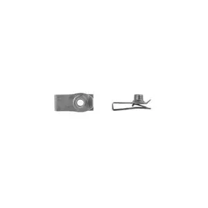 Disco Automotive Hardware 5650PK Long Extruded U-Nut, M6 x 1 mm Screw, Black