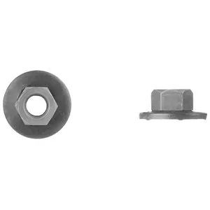 Disco Automotive Hardware BLACK FINISH METRIC HEX NUTS (25