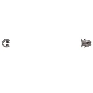 Disco Automotive Hardware 1/8" Stud Size 3/16" Hole Size