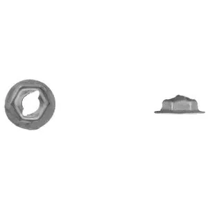 Disco Automotive Hardware 1/4" Stud Size 7/16" Hex 11/16" Flange