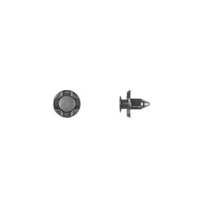 Disco Automotive Hardware 9540PK Push-Type Retainer, 13 mm L Stem x 5/16 in Hole, Nylon, Black