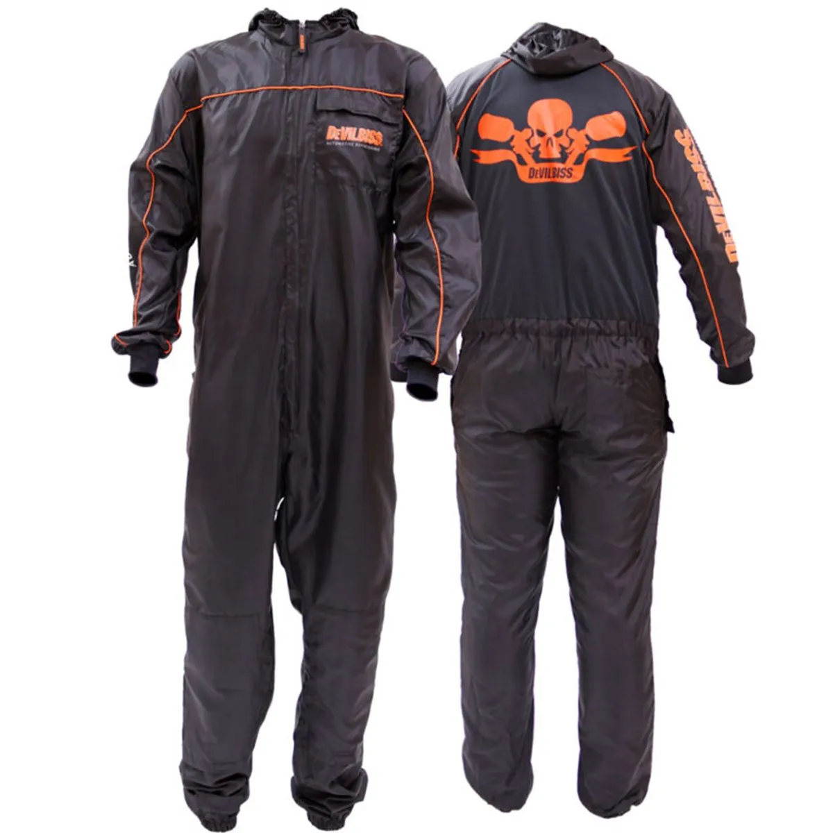 DeVilbiss DeVilbiss Premium Polyester Coveralls, Large