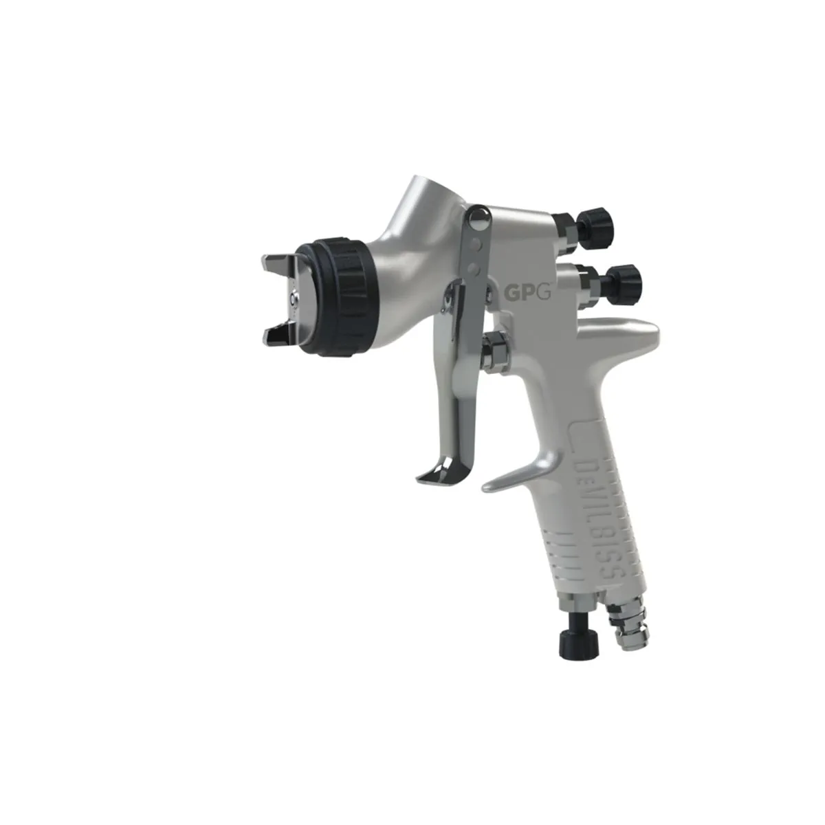 DeVilbiss GPG Gravity HVLP & High Effic Pro Primer Gun Kit w/ Cup (PR10, PR30, 1.8, 2.0, CUPPED)