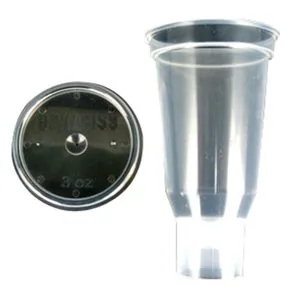 DeVilbiss 3 Oz. Disposable Cup & Lid (Qty 24)