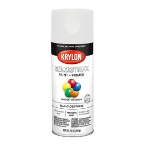 Krylon Semi-Gloss White 12 oz.