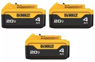 20V MAX 3-Pack XR Lithium Ion
